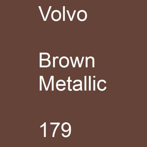 Volvo, Brown Metallic, 179.